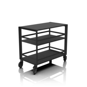 Industrial Trolly (black) (L:35.0'' X W:19.75'')