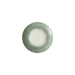 Papillon Green Coupe Plate (D:6.5'')