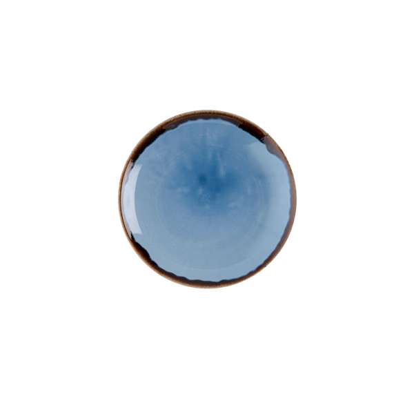 Harvest Indigo Coupe Plate (D:6.5'')