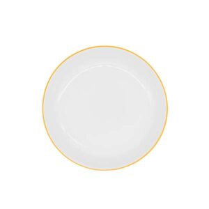Candour Coupes Marigold Coupe Plate (D:10.75'')