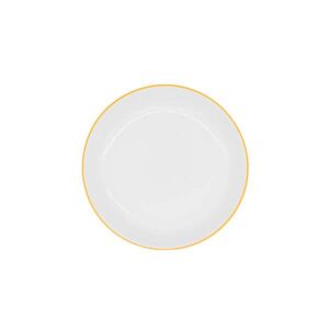 Candour Coupes Marigold Deep Coupe Plate (D:8.125'')