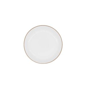 Candour Coupes Umber Coupe Plate (D:6.5'')