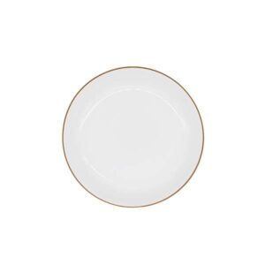Candour Coupes Umber Coupe Plate (D:9.0'')