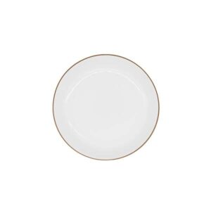 Candour Coupes Umber Deep Coupe Plate (D:8.125'')