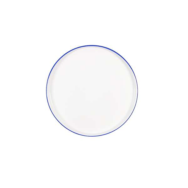 Selene Sapphire Walled Plate (D:10.5'')