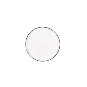 Selene Ebony Walled Plate (D:9.0'')
