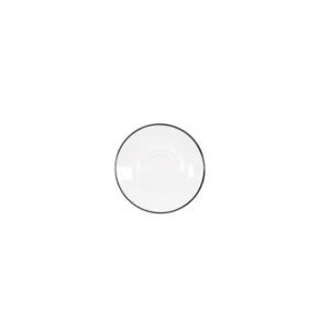Selene Ebony Saucer (D:6.0'')