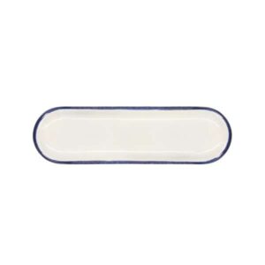 Vila Flor Oval Tray (L:13.0'' X W:4.125'')