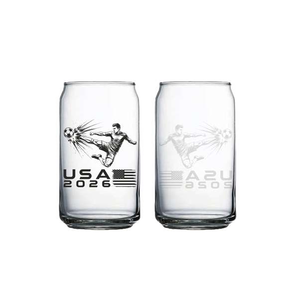 Can Cooler Soccer 16.0 Oz